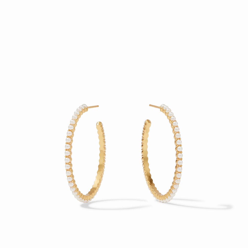 
                  
                    Juliet Hoop - Gold Pearl
                  
                