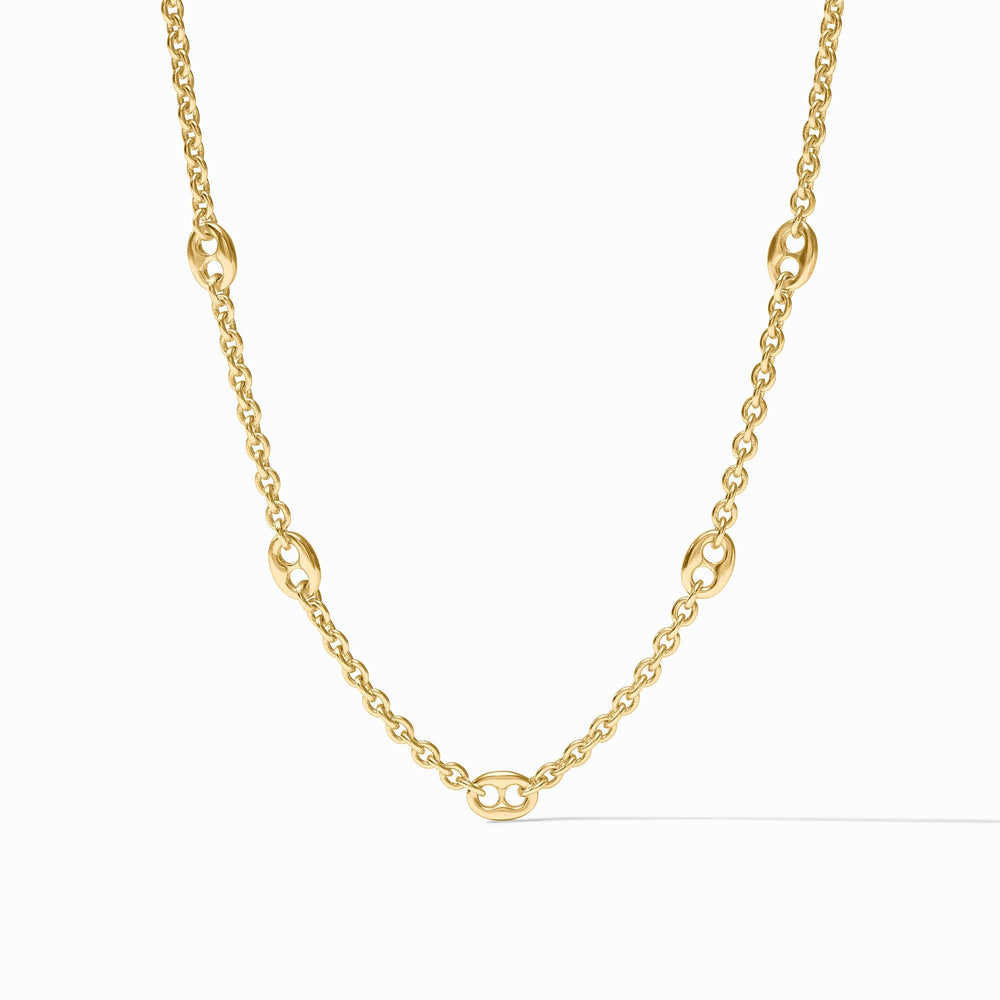 Laguna Delicate Station Necklace - Gold