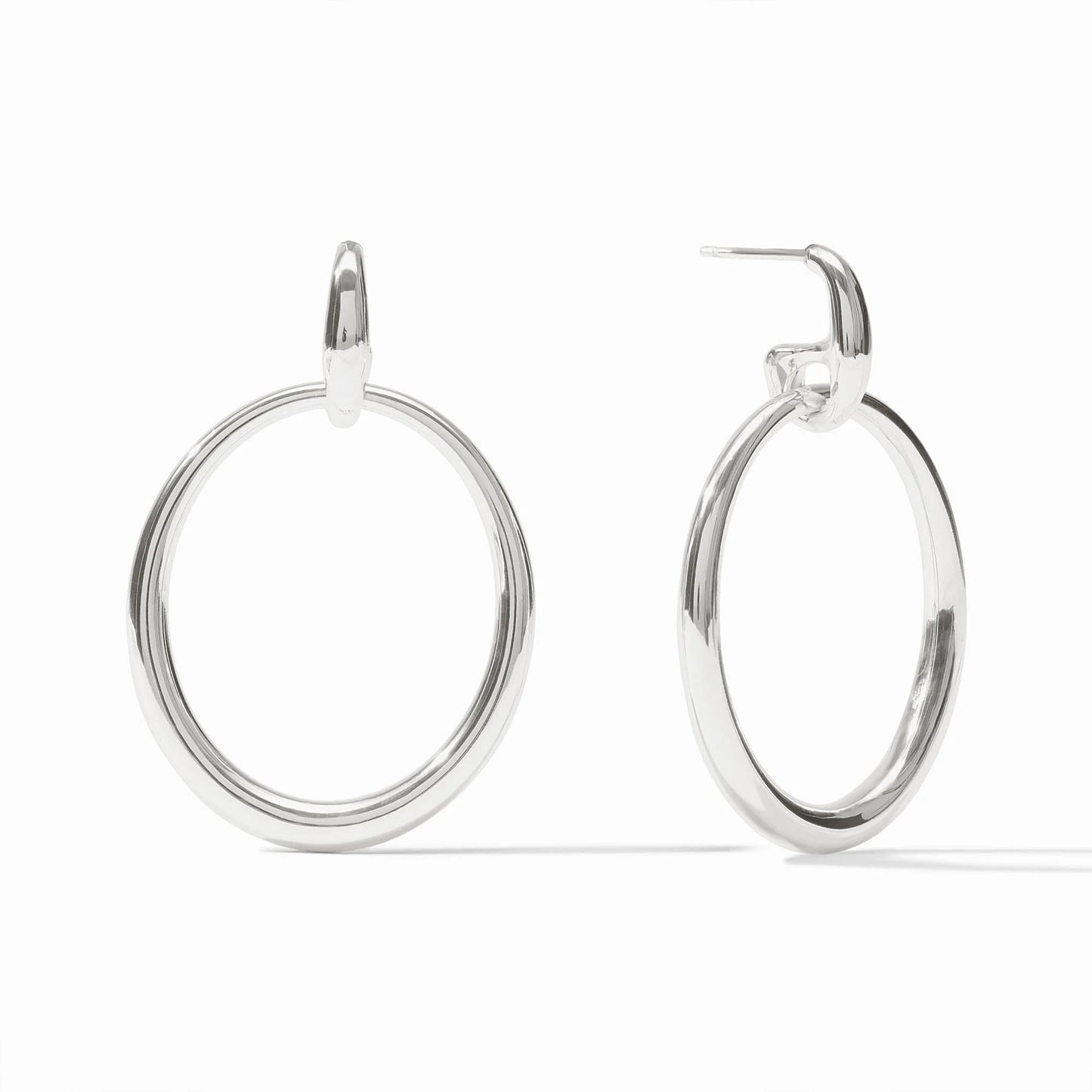 Laguna Doorknocker Earring - Silver