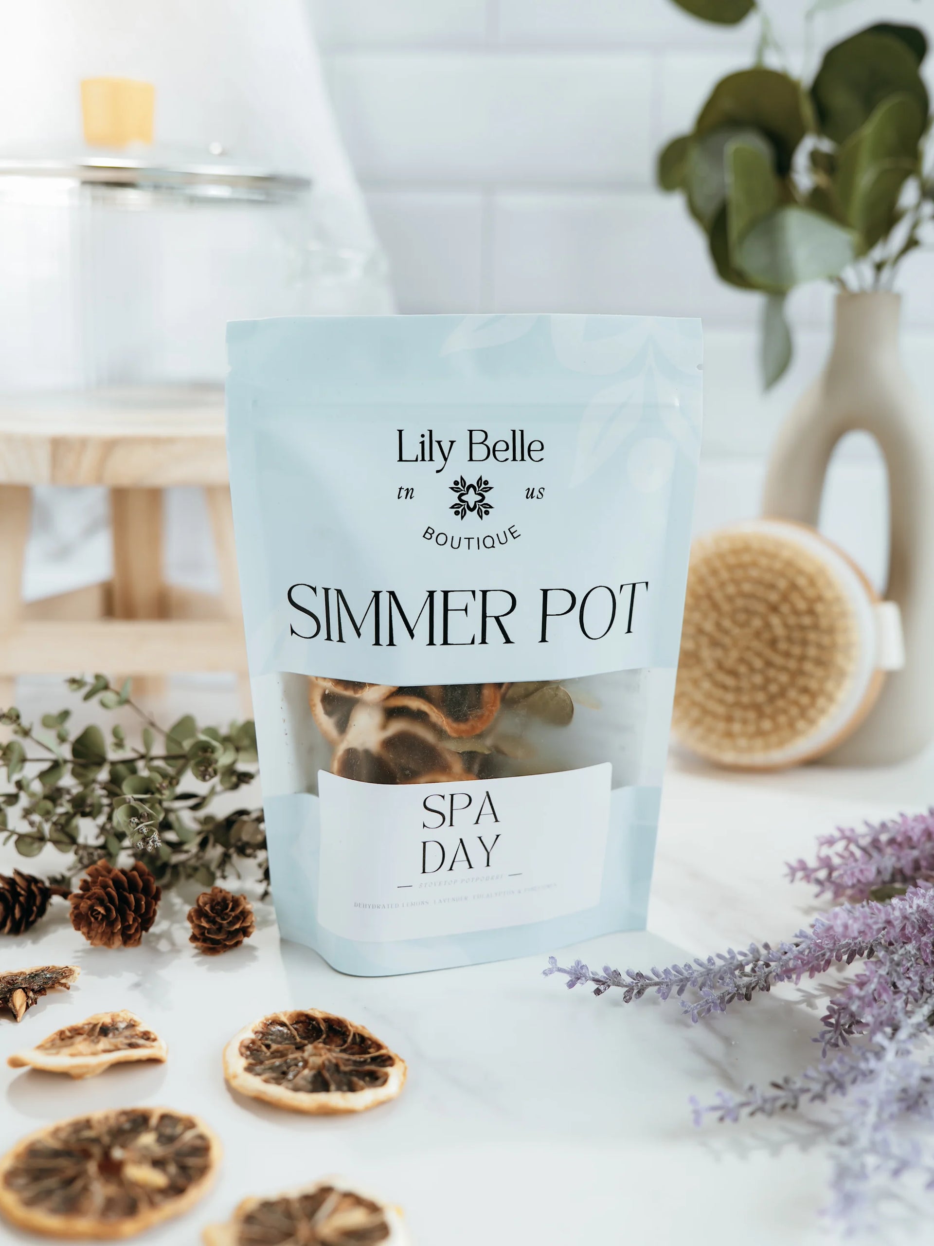 plant spa pot Spa Day Simmer Pot