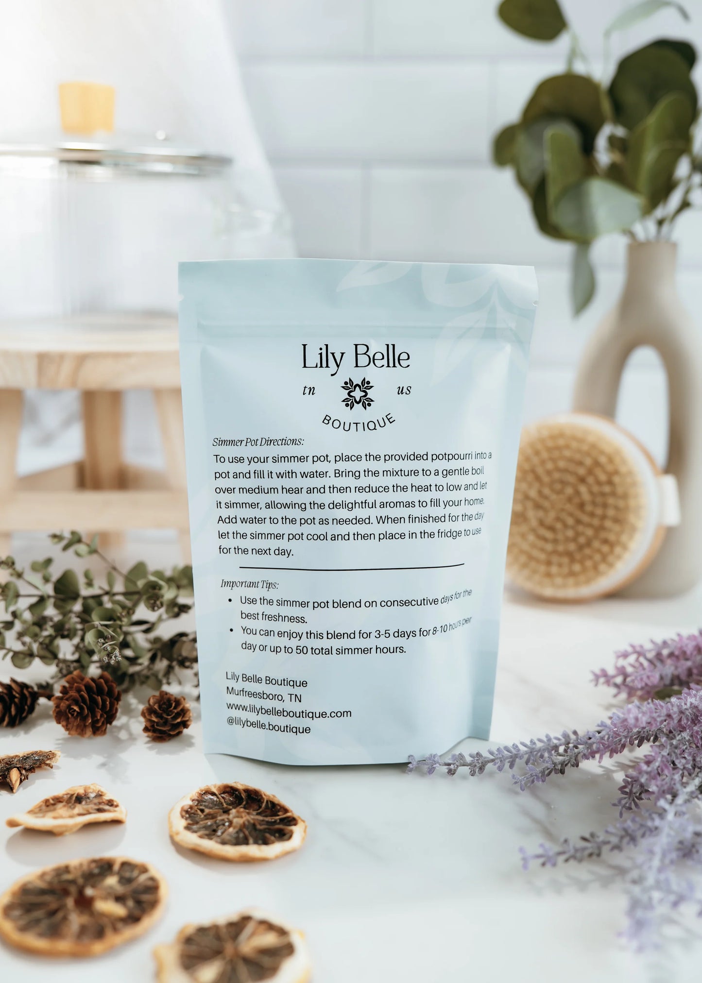 Spa Day Simmer Pot - Lemon Lavender Eucalyptus