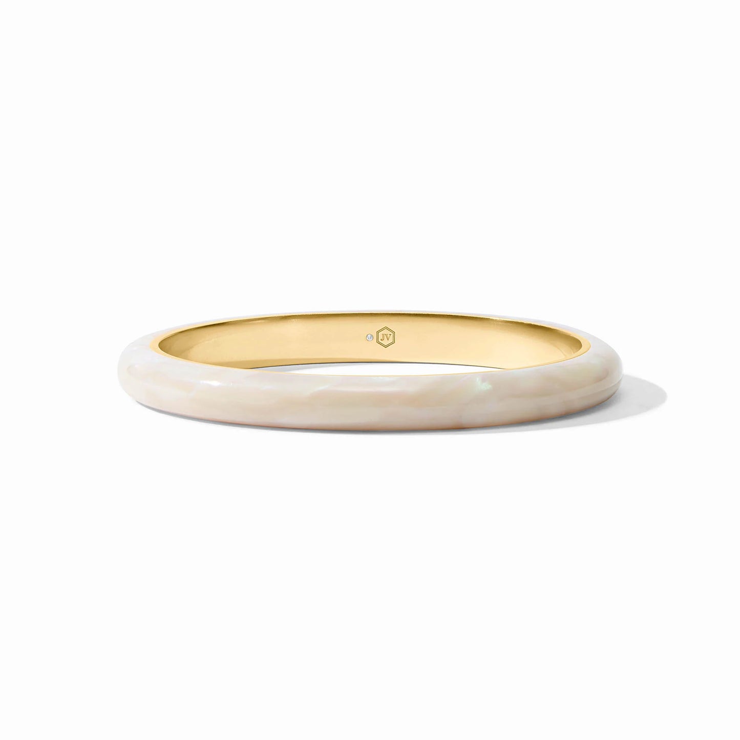 Madison Statement Bangle - Colette -Alabaster -