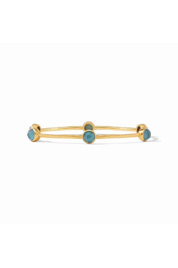 Milano Luxe Bangle - Iridescent Montana Blue