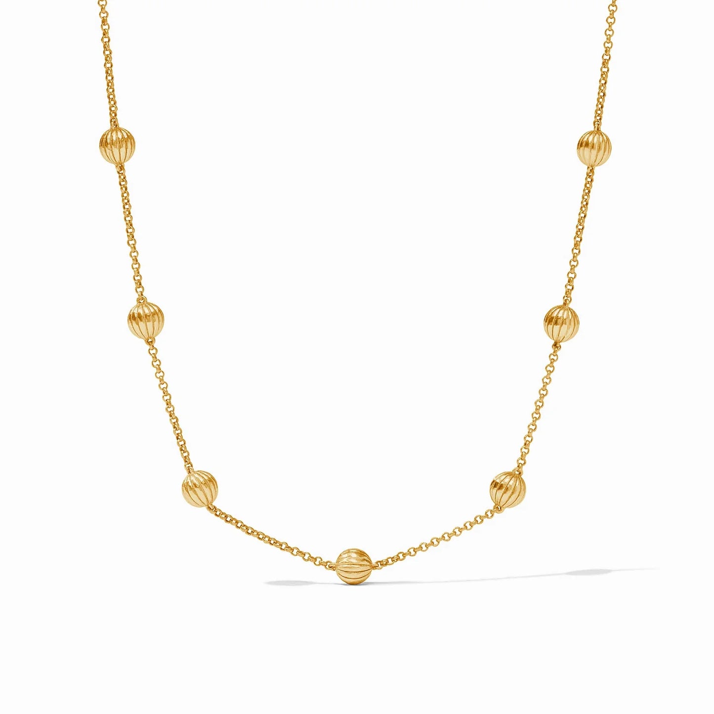 Cirque Delicate Station Necklace Gold