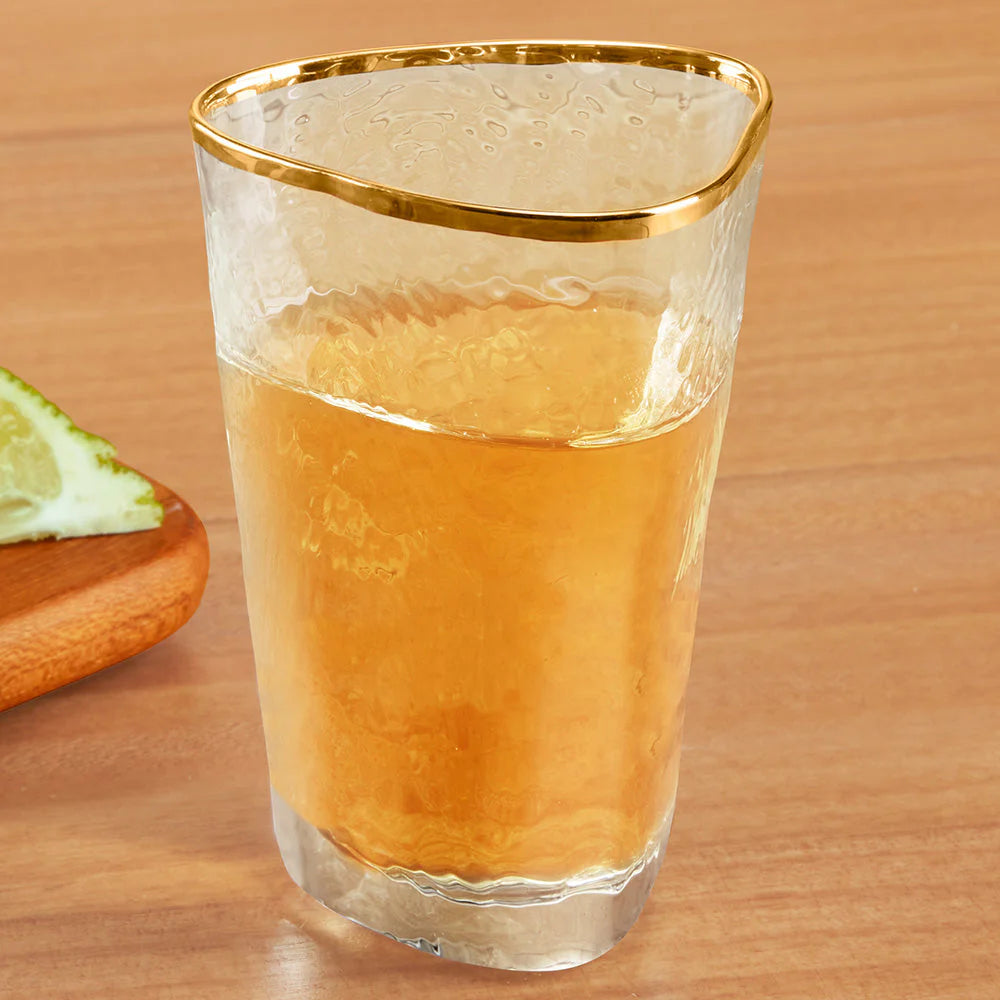 Gold Rimmed Shot Glass