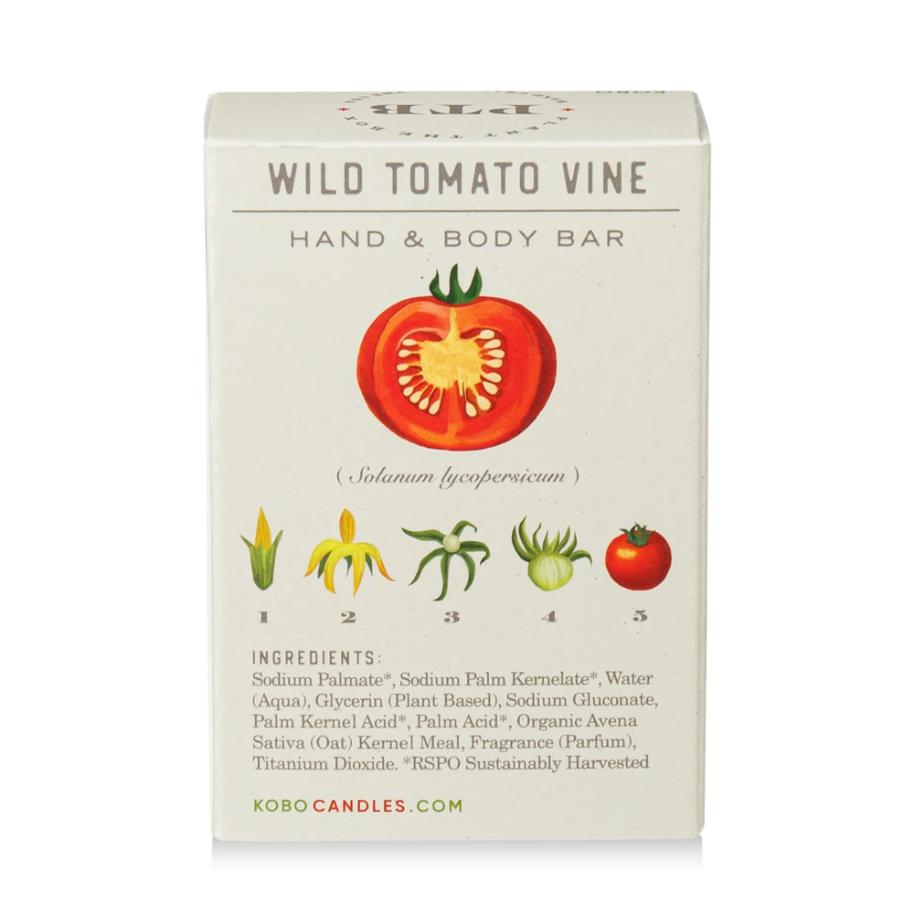 Plant the Box Wild Tomato Vine Bar Soap 7oz.