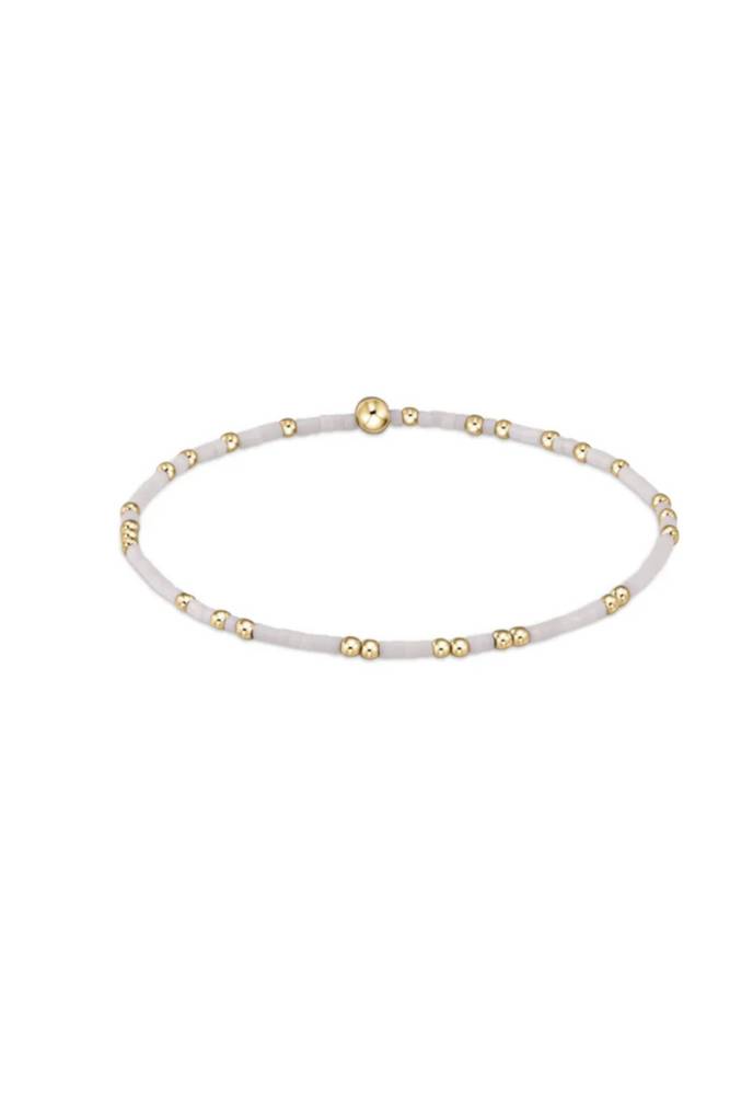 Hope Unwritten Bracelet - White