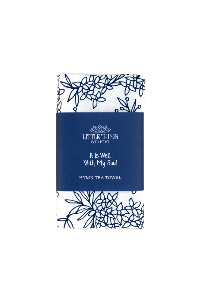 
                  
                    It Is Well With My Soul Hymn Tea Towel
                  
                