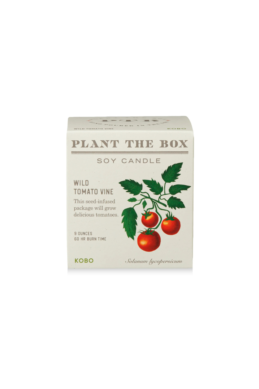 Plant the Box Wild Tomato Vine Candle 9oz.