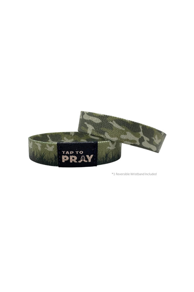 Tap To Pray™ Wristbands - Waterfowl Camo