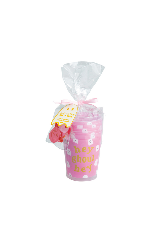 Halloween Party Cup Set - Ghosts