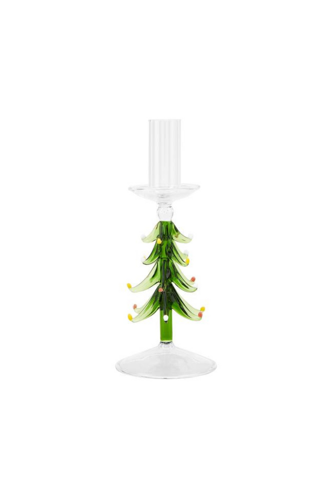 Glass Tree Taper Holder - Large