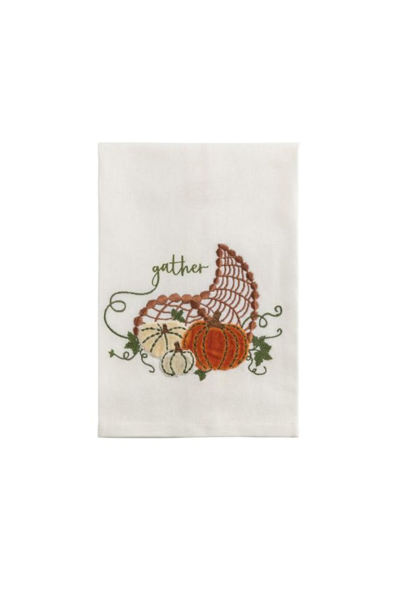 Velvet Cornacopia Tea Towel