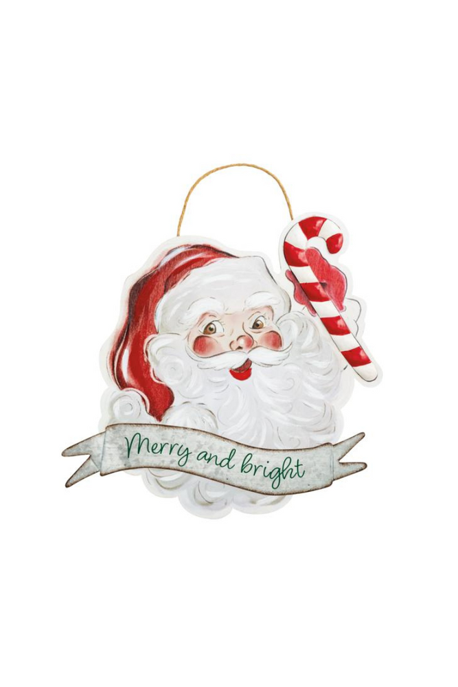 Vintage Santa Door Hanger