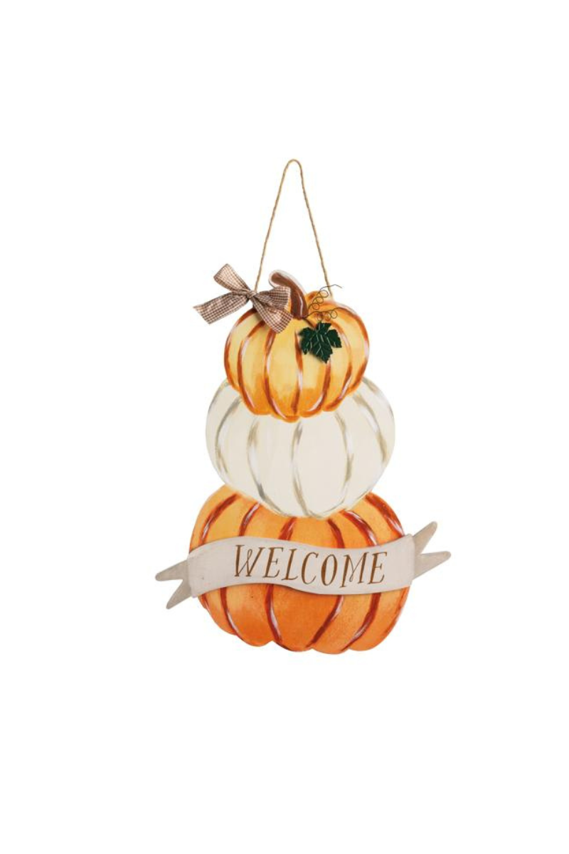 Pumpkin Stack Door Hanger