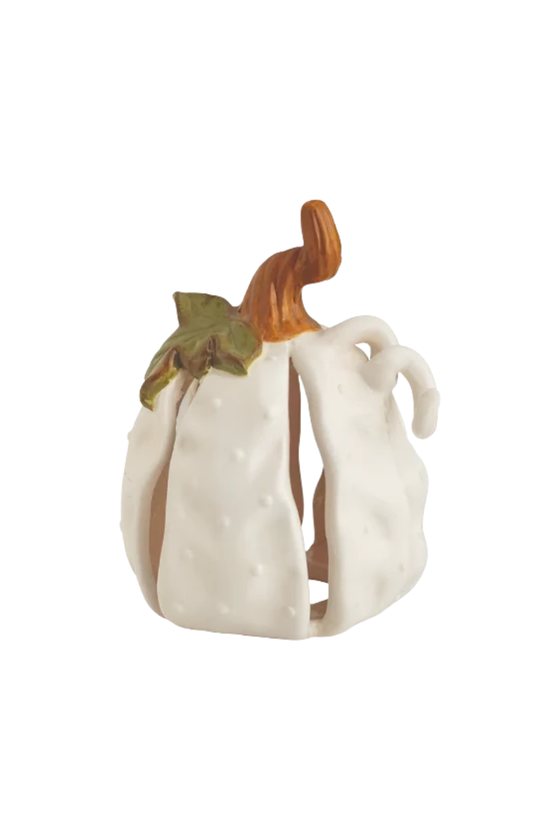Textured Stoneware Pumpkin - Large