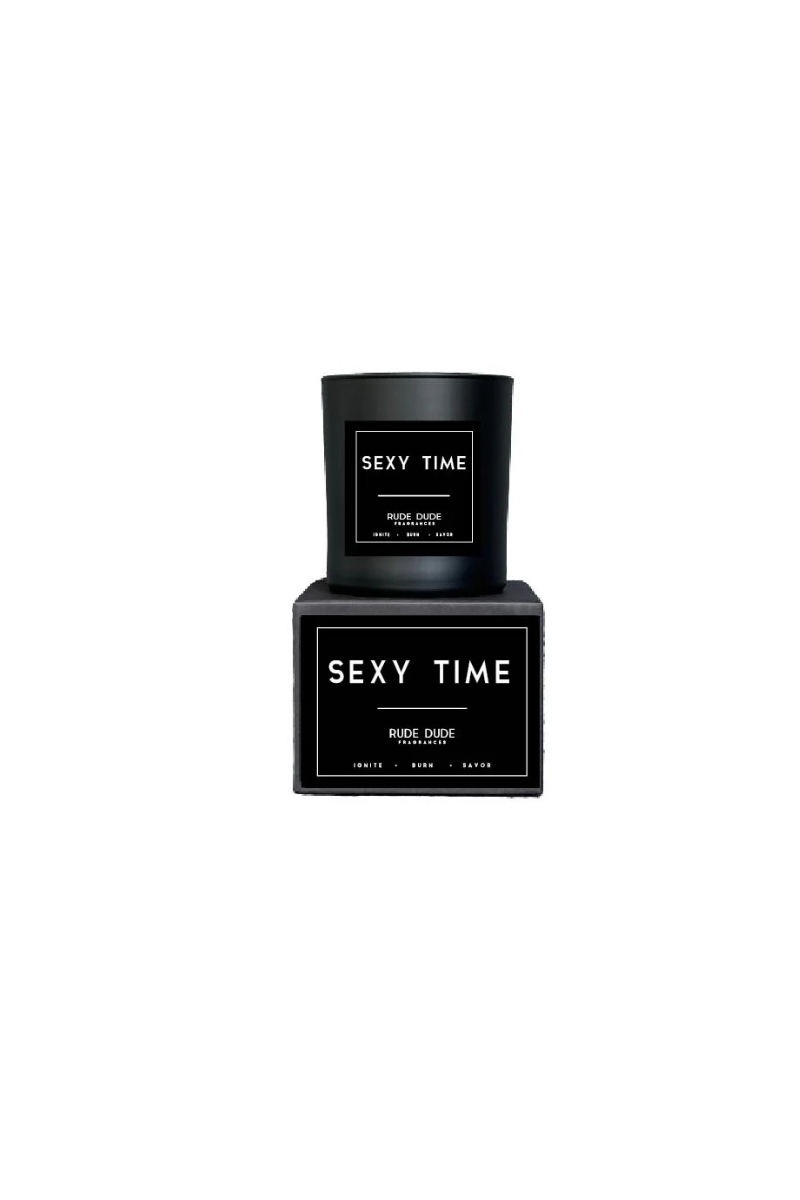 Sexy Time Black Glass Candle - 9oz