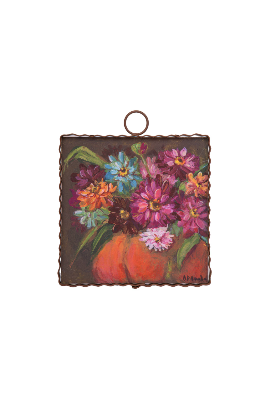 Mini Gallery Zinnia's Ina Pumpkin
