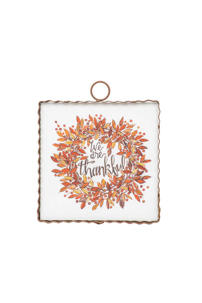 Mini Gallery Thankful Wreath