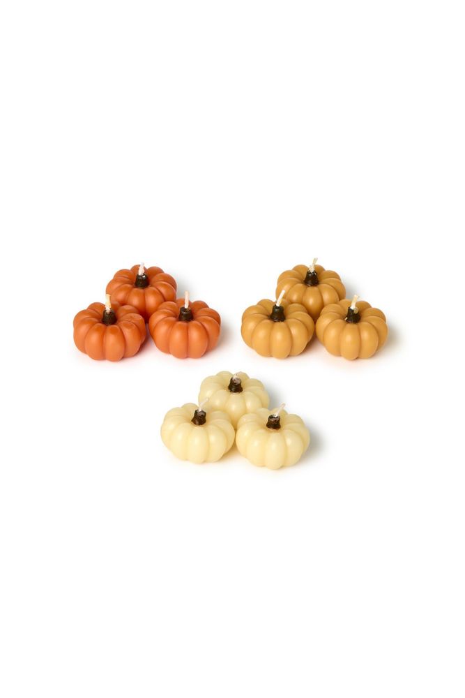 Mini Pumpkin Candles