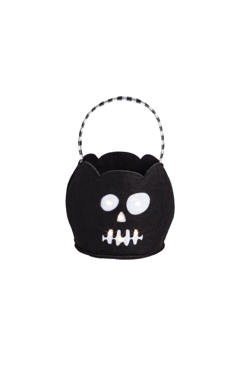 Skeleton LED Treat Bucket