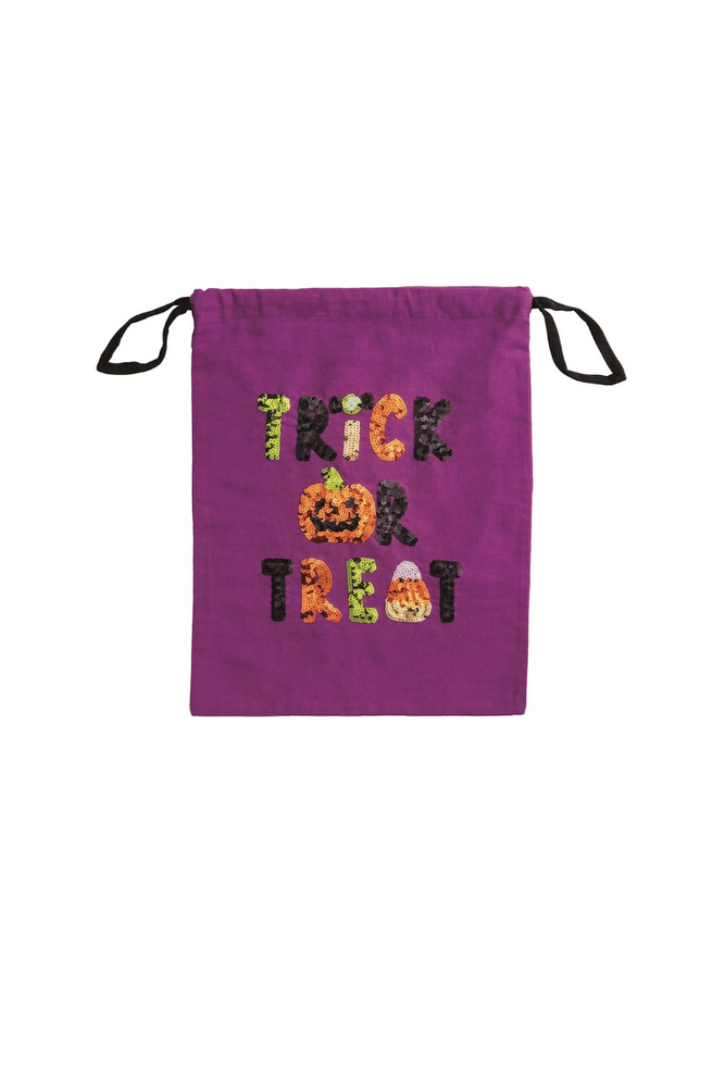 Sequin Treat Pillowcase - Trick or Treat