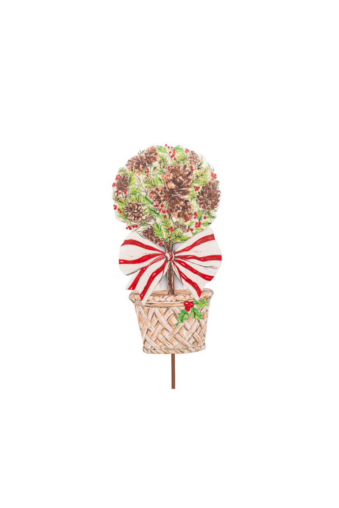 Beck's Traditional Pinecone Topiary - Small