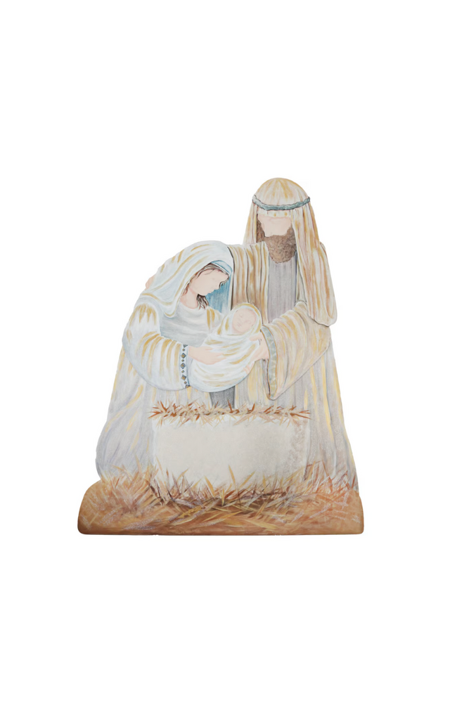 Holy Family Nativity Yard