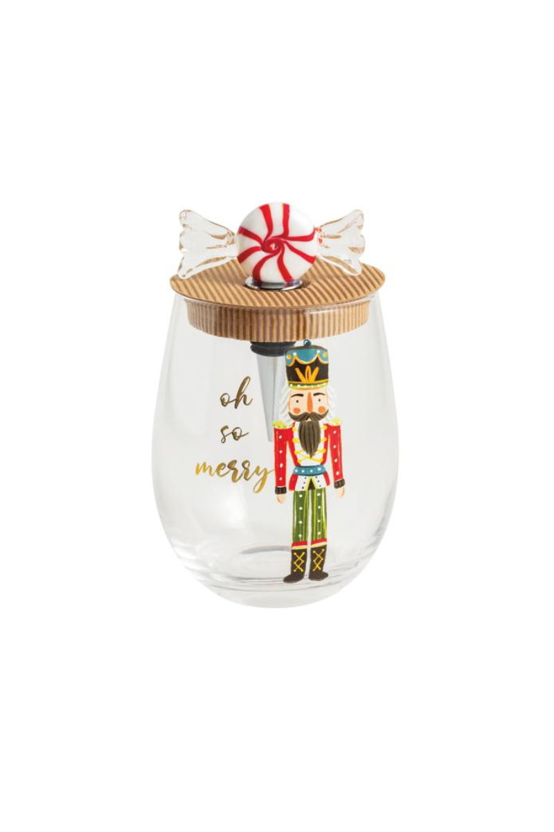 Peppermint Wine Glass Set