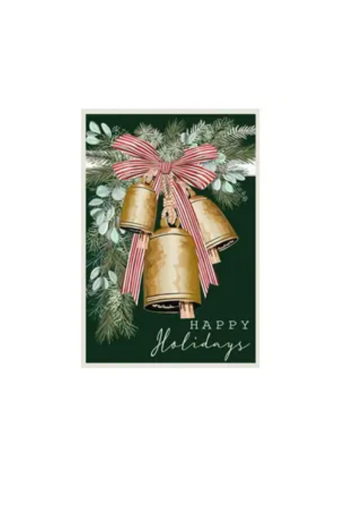 Golden Bells Applique Garden Flag