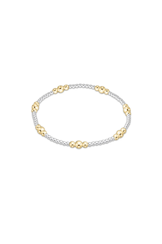 Purpose Gold 4mm Bead Bracelet - Mixed Metal