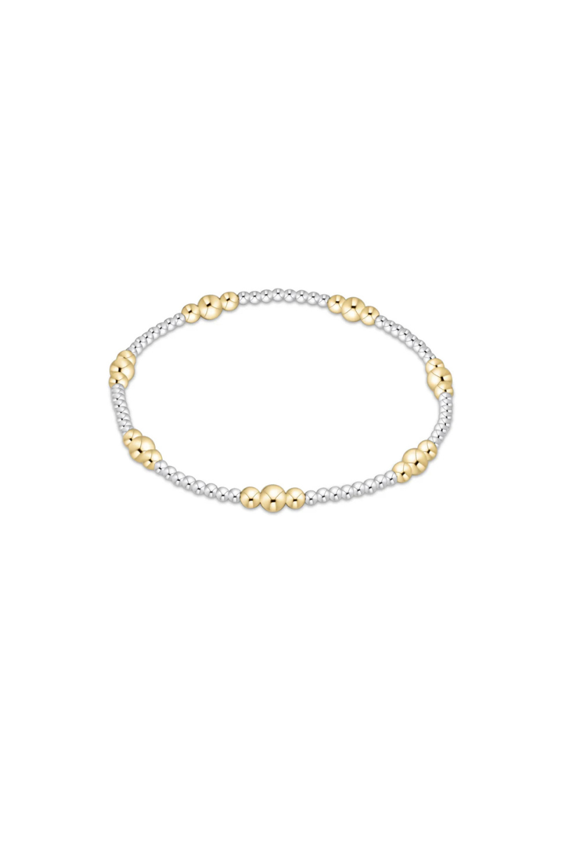 Purpose Gold 4mm Bead Bracelet - Mixed Metal