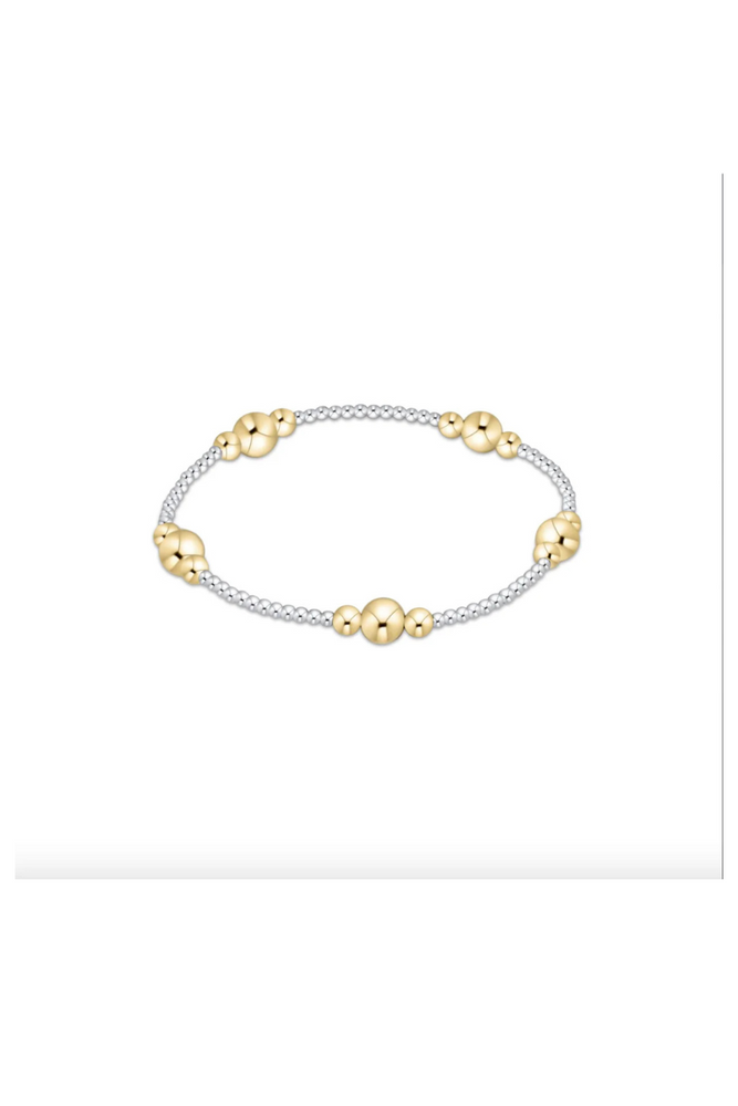 Purpose Gold 6mm Bead Bracelet - Mixed Metal