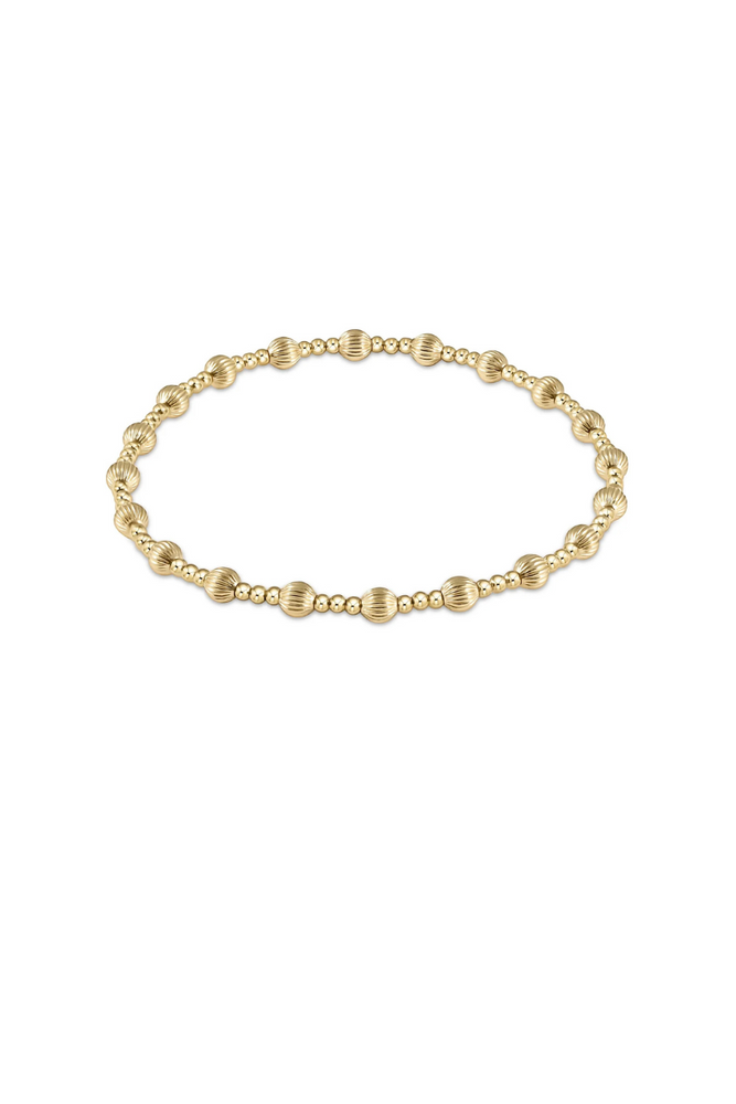 Hope Unwritten Dignity 4mm Bead Bracelet - Gold