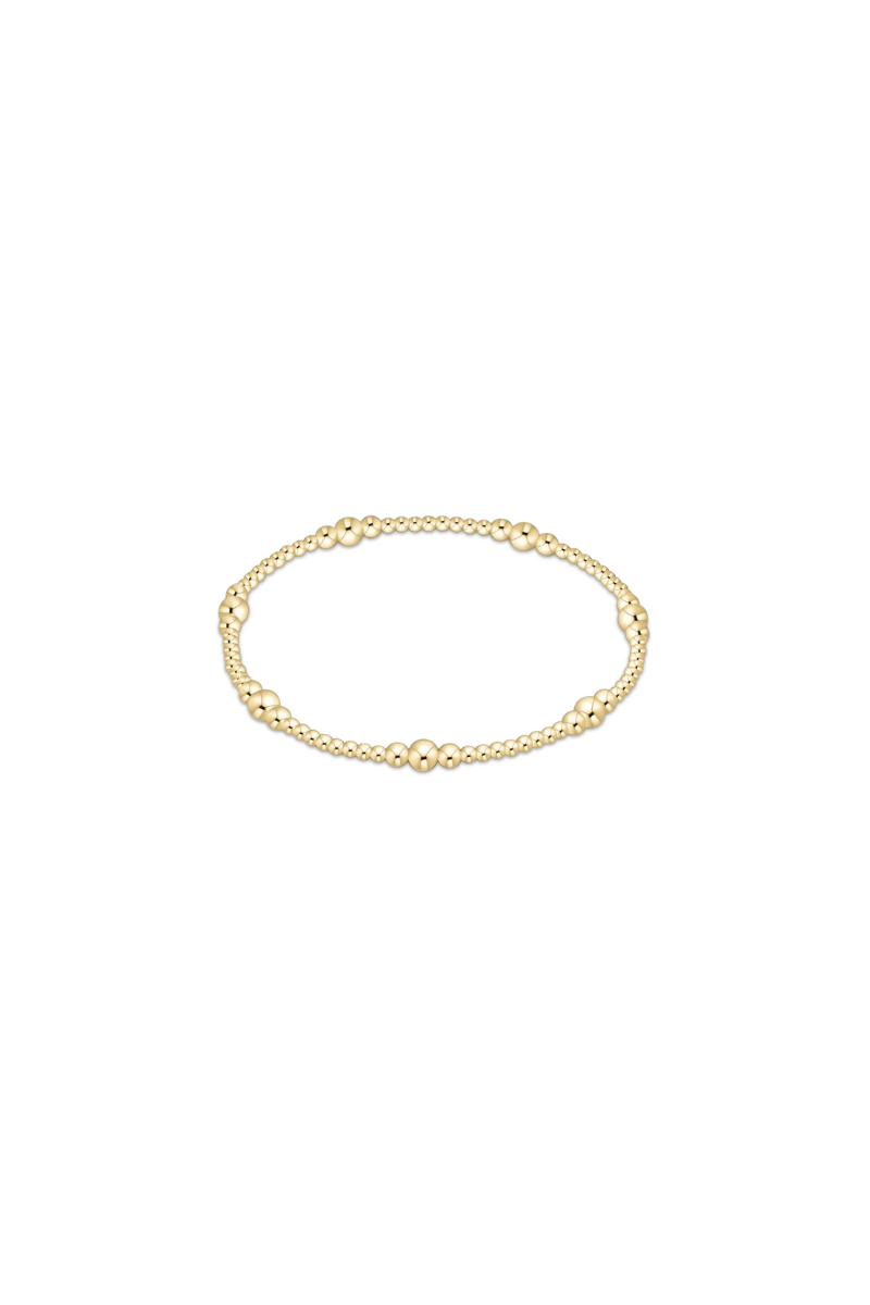 Purpose Gold 4mm Bead Bracelet