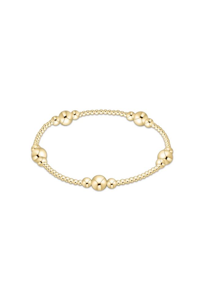 Purpose Gold 6mm Bead Bracelet