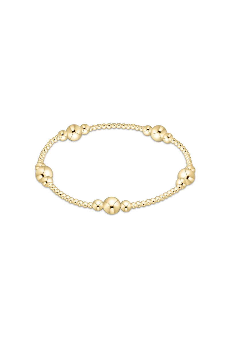 Purpose Gold 6mm Bead Bracelet