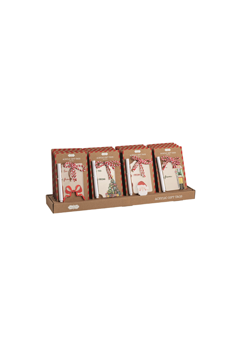 Acrylic Gift Tags Set of 2