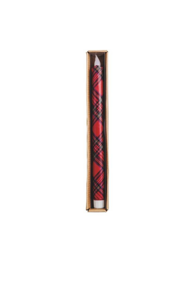 
                  
                    LED Tartan Taper Candles
                  
                