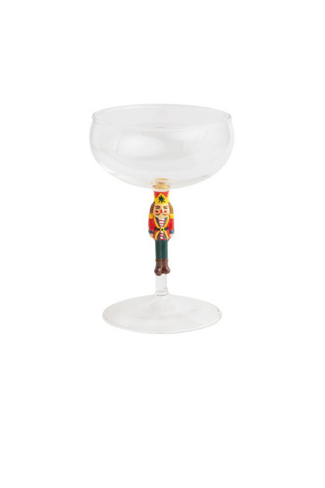 Nutcracker Coupe Glass
