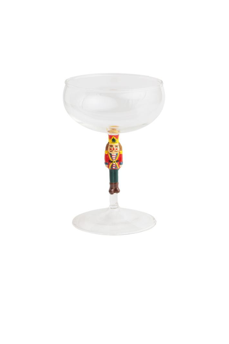 Nutcracker Coupe Glass