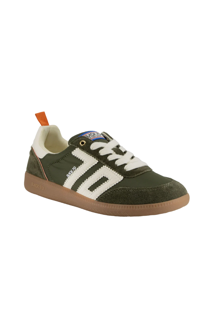 Back 70 Ghost Sneakers Olive Orange Milk