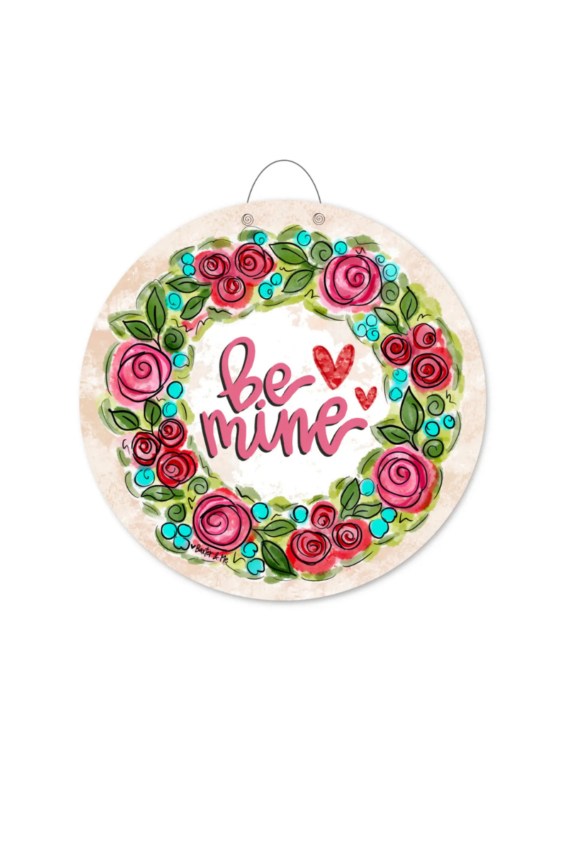 Be Mine Door Hanger