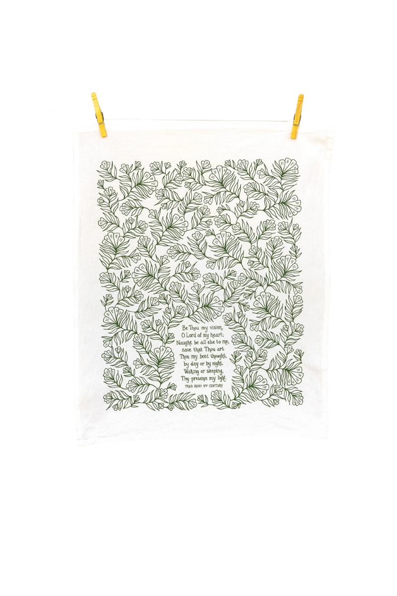 Be Thou My Vision Hymn Tea Towel