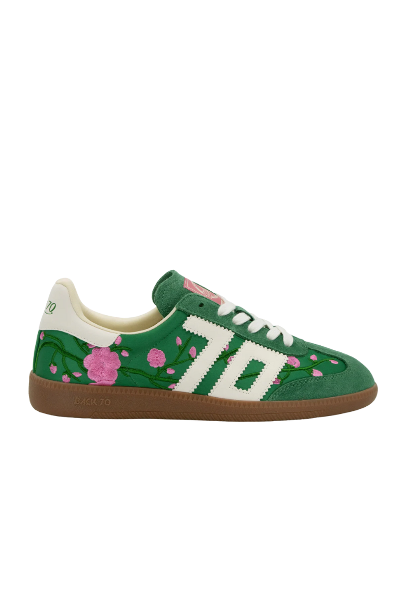 Back 70 Ghost C26 Sneakers - Floral Green
