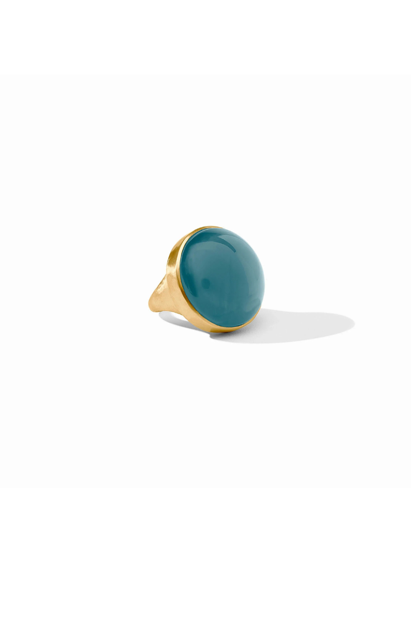 Solara Statement Ring - Iridescent Montana Blue - 8