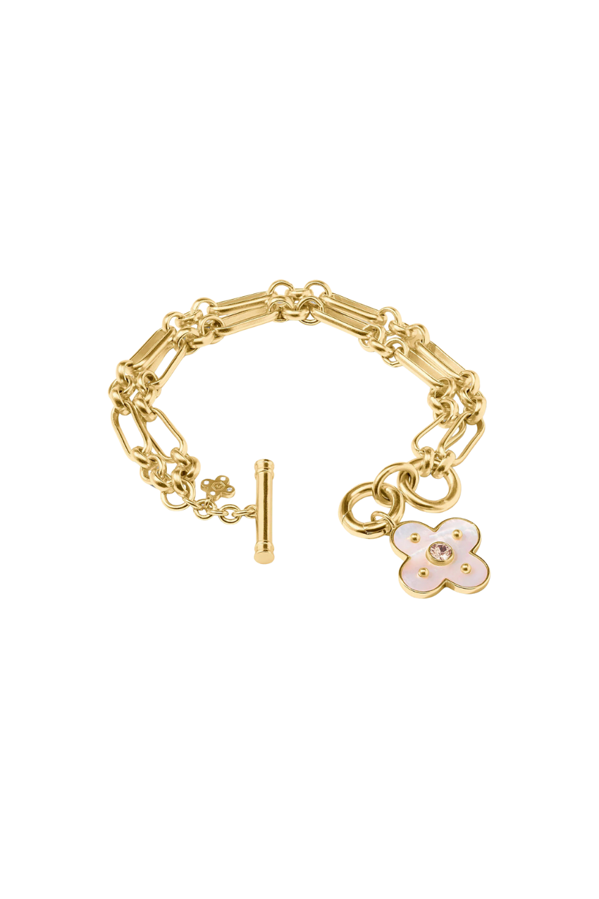 Colette Link Bracelet - Champagne