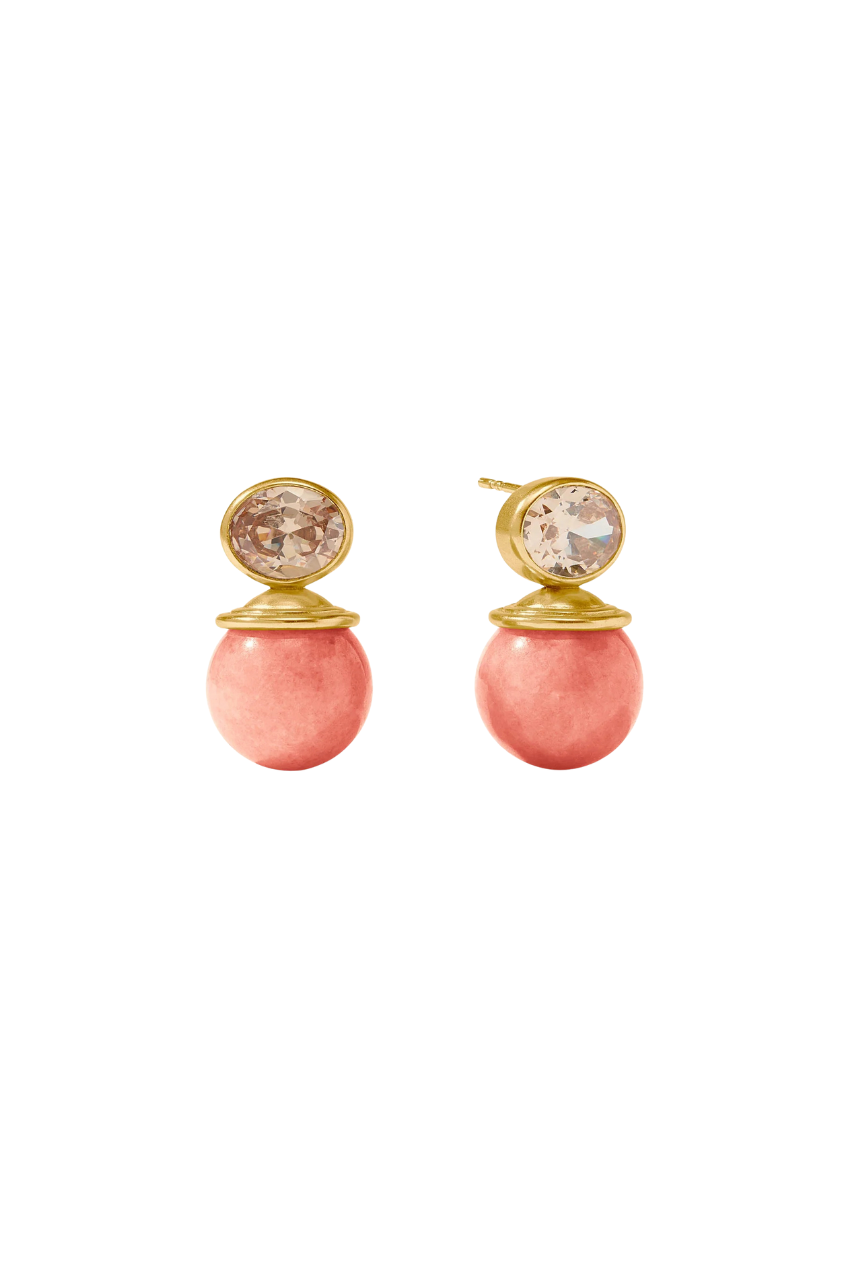 Portofino Earring - Melon Jade