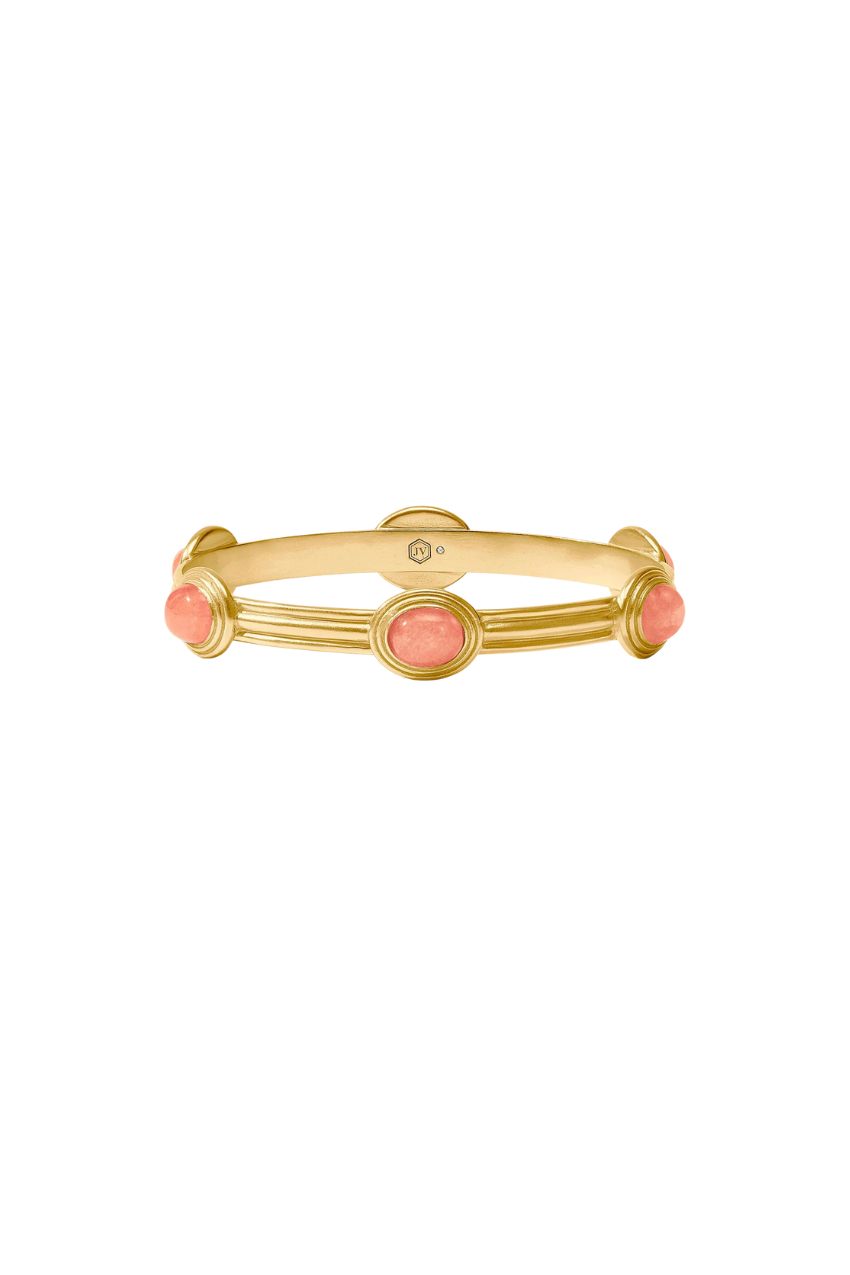 Portofino Stone Bangle - Melon Jade