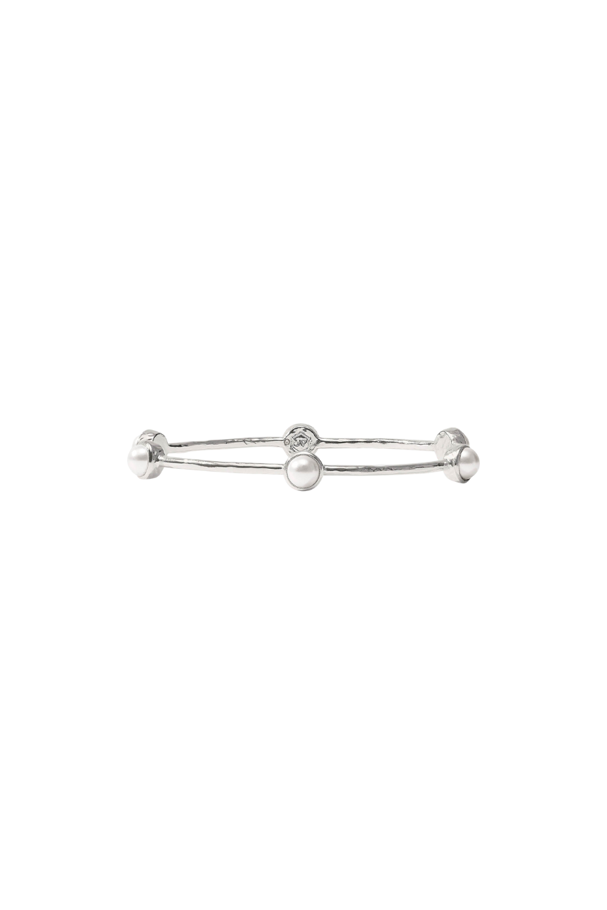 Milano Luxe Bangle - Pearl